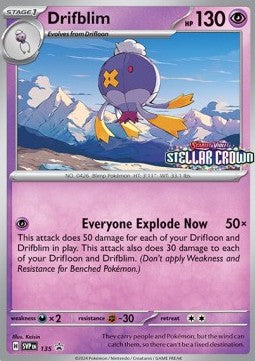 Drifblim⁣ - SV Black Star Promos⁣ (Promo)⁣ [135]