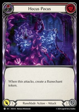 Hocus Pocus (Red) (Rainbow Foil)⁣ - Rosetta⁣ (Common)⁣ [143]
