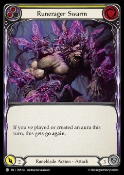 Runerager Swarm (Yellow) (Rainbow Foil)⁣ - Rosetta⁣ (Common)⁣ [150]