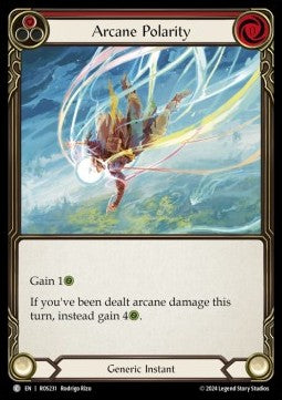 Arcane Polarity (Red) (Rainbow Foil)⁣ - Rosetta⁣ (Common)⁣ [231]