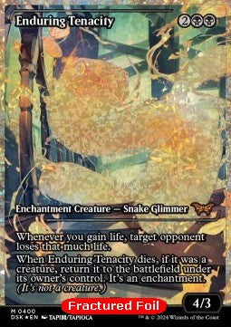 Enduring Tenacity (V.3) - Duskmourn: House of Horror: Extras (Mythic) [XDSK-400]