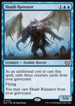 Skaab Ruinator⁣ - Commander: Duskmourn: House of Horror⁣ (Mythic)⁣ [128]