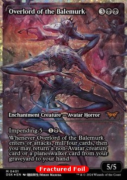 Overlord of the Balemurk (V.3)⁣ - Duskmourn: House of Horror: Extras⁣ (Mythic)⁣ [401]