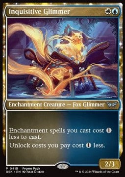 Inquisitive Glimmer⁣ - Duskmourn: House of Horror: Promos⁣ (Uncommon)⁣ [415]