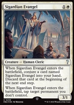 Sigardian Evangel⁣ - Mystery Booster 2⁣ (Uncommon)⁣ [258]