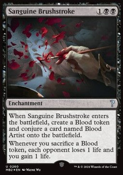 Sanguine Brushstroke⁣ - Mystery Booster 2⁣ (Uncommon)⁣ [260]