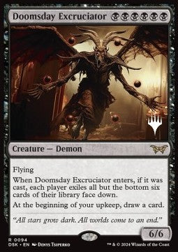 Doomsday Excruciator (V.2)⁣ - Duskmourn: House of Horror: Promos⁣ (Rare)⁣ [94]