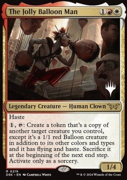 The Jolly Balloon Man (V.2)⁣ - Duskmourn: House of Horror: Promos⁣ (Rare)⁣ [219]