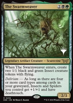 The Swarmweaver (V.2)⁣ - Duskmourn: House of Horror: Promos⁣ (Rare)⁣ [236]
