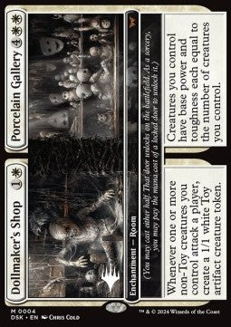 Dollmaker's Shop // Porcelain Gallery (V.2)⁣ - Duskmourn: House of Horror: Promos⁣ (Mythic)⁣ [4]