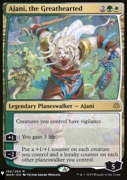 Ajani, the Greathearted⁣ - Mystery Booster 2⁣ (Rare)⁣ [184]