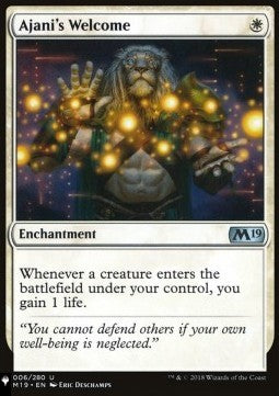 Ajani's Welcome⁣ - Mystery Booster 2⁣ (Uncommon)⁣ [6]