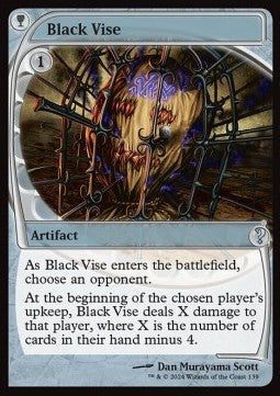 Black Vise⁣ - Mystery Booster 2⁣ (Uncommon)⁣ [139]