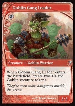 Goblin Gang Leader⁣ - Mystery Booster 2⁣ (Uncommon)⁣ [144]