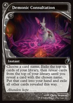 Demonic Consultation⁣ - Mystery Booster 2⁣ (Uncommon)⁣ [181]