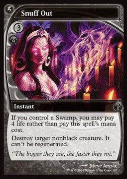 Snuff Out⁣ - Mystery Booster 2⁣ (Common)⁣ [187]