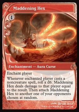 Maddening Hex⁣ - Mystery Booster 2⁣ (Rare)⁣ [195]