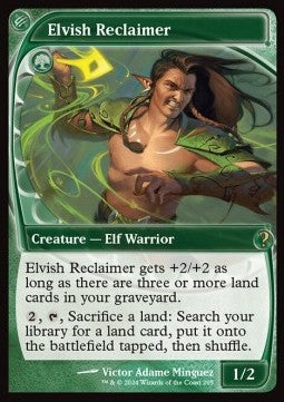 Elvish Reclaimer⁣ - Mystery Booster 2⁣ (Rare)⁣ [205]
