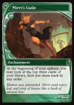 Mirri's Guile⁣ - Mystery Booster 2⁣ (Rare)⁣ [209]