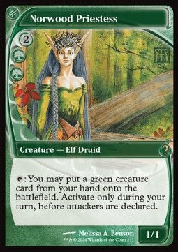 Norwood Priestess⁣ - Mystery Booster 2⁣ (Rare)⁣ [211]