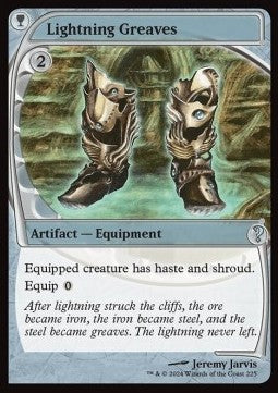 Lightning Greaves⁣ - Mystery Booster 2⁣ (Uncommon)⁣ [225]