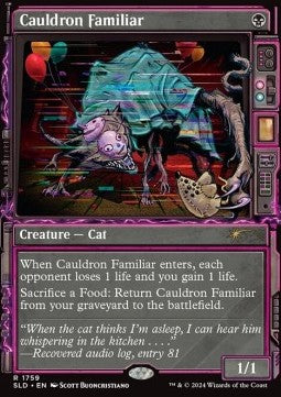 Cauldron Familiar⁣ - Secret Lair Drop Series: Camp Totally Safe Superdrop⁣ (Rare)⁣ [1759]