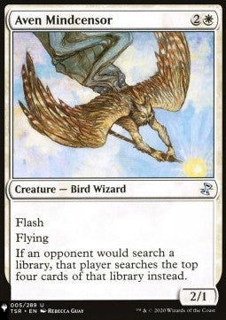 Aven Mindcensor⁣ - Mystery Booster 2: Reprints from Across Magic's History⁣ (Uncommon)