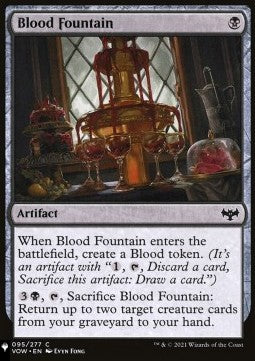 Blood Fountain⁣ - Mystery Booster 2: Reprints from Across Magic's History⁣ (Common)