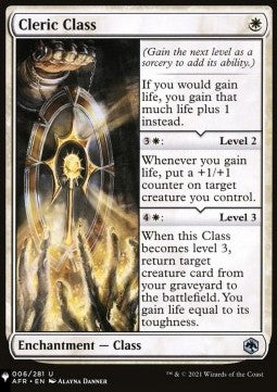 Cleric Class⁣ - Mystery Booster 2: Reprints from Across Magic's History⁣ (Uncommon)