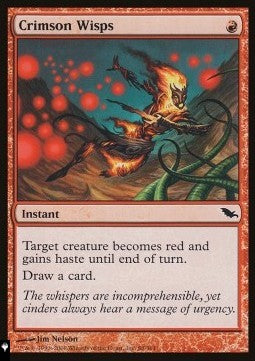 Crimson Wisps⁣ - Mystery Booster 2: Reprints from Across Magic's History⁣ (Common)