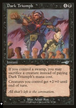 Dark Triumph⁣ - Mystery Booster 2: Reprints from Across Magic's History⁣ (Uncommon)