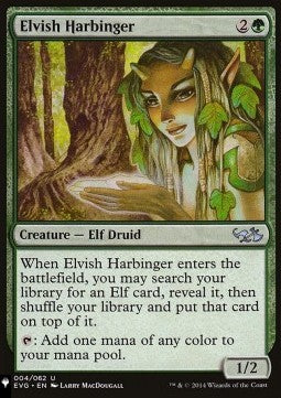 Elvish Harbinger⁣ - Mystery Booster 2: Reprints from Across Magic's History⁣ (Uncommon)