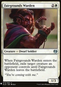 Fairgrounds Warden⁣ - Mystery Booster 2: Reprints from Across Magic's History⁣ (Uncommon)