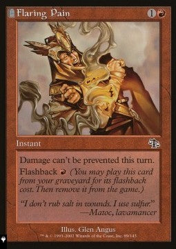 Flaring Pain⁣ - Mystery Booster 2: Reprints from Across Magic's History⁣ (Common)