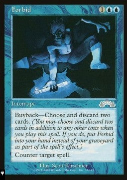 Forbid⁣ - Mystery Booster 2: Reprints from Across Magic's History⁣ (Uncommon)