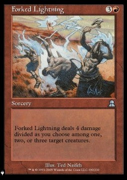 Forked Lightning⁣ - Mystery Booster 2: Reprints from Across Magic's History⁣ (Uncommon)