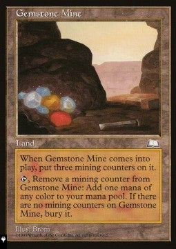 Gemstone Mine⁣ - Mystery Booster 2: Reprints from Across Magic's History⁣ (Uncommon)