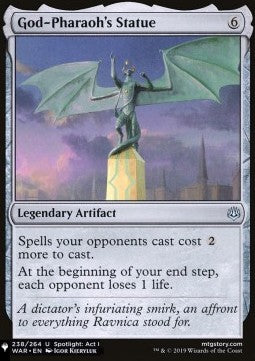God-Pharaoh's Statue⁣ - Mystery Booster 2: Reprints from Across Magic's History⁣ (Uncommon)