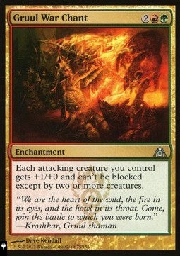 Gruul War Chant⁣ - Mystery Booster 2: Reprints from Across Magic's History⁣ (Uncommon)