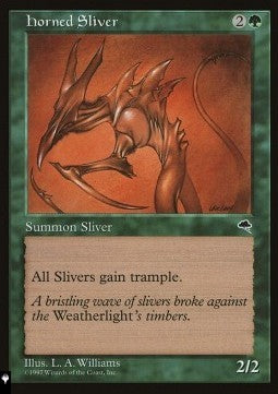 Horned Sliver⁣ - Mystery Booster 2: Reprints from Across Magic's History⁣ (Common)