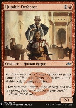 Humble Defector⁣ - Mystery Booster 2: Reprints from Across Magic's History⁣ (Uncommon)
