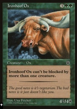 Ironhoof Ox⁣ - Mystery Booster 2: Reprints from Across Magic's History⁣ (Uncommon)