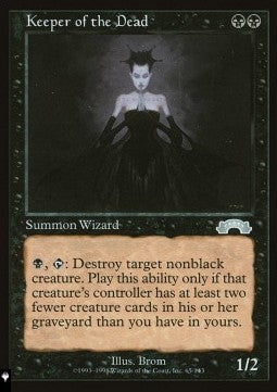 Keeper of the Dead⁣ - Mystery Booster 2: Reprints from Across Magic's History⁣ (Uncommon)