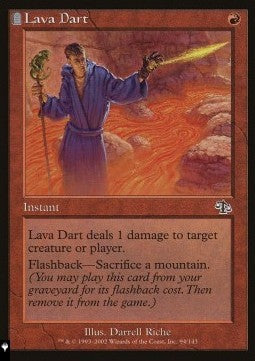 Lava Dart⁣ - Mystery Booster 2: Reprints from Across Magic's History⁣ (Common)