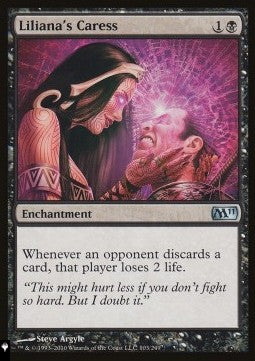 Liliana's Caress⁣ - Mystery Booster 2: Reprints from Across Magic's History⁣ (Uncommon)