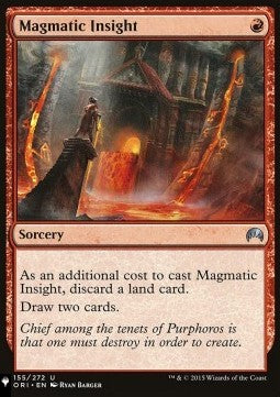 Magmatic Insight⁣ - Mystery Booster 2: Reprints from Across Magic's History⁣ (Uncommon)