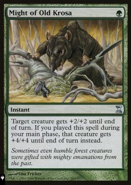 Might of Old Krosa⁣ - Mystery Booster 2: Reprints from Across Magic's History⁣ (Uncommon)