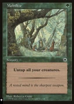 Mobilize⁣ - Mystery Booster 2: Reprints from Across Magic's History⁣ (Common)