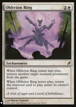 Oblivion Ring⁣ - Mystery Booster 2: Reprints from Across Magic's History⁣ (Common)