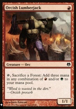 Orcish Lumberjack⁣ - Mystery Booster 2: Reprints from Across Magic's History⁣ (Common)